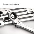 thumbnail image 4 of maytalsory Adjustable Ratchet Wrench 6-20mm Wrenches Chrome Vanadium Steel Gear Spanner Combination Ratcheting Wrench, 4 of 9