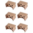thumbnail image 1 of 6pcs 6 inch DIY 3D VR Virtual Reality Glasses Hard Cardboard for Cardboard, 1 of 5