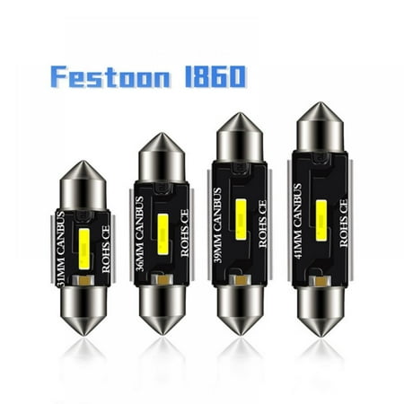 

Car LED Roof Light Reading Light CSP 1860 Double Pointed Light 9W 31MM 36MM 39MM 41MM