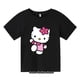 thumbnail image 3 of Camiseta de Hello Kitty para niños, ropa para niñas Kawaii, camiseta de bebé, camisetas informales de manga corta con dibujos animados de Anime para hombres y mujeres, 3 of 5