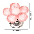 thumbnail image 3 of Qocolhg 2Pcs Multicolour Cute Flower Shaped Toilet Buttons Toilet Push Tank Buttonss, Flower Shape Toilet Press Toilet Flush Button Pusher Tool, Handle Helper for Toilet Lid,Creative Toilet Accessory, 3 of 6