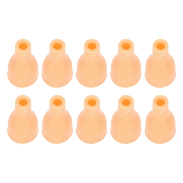 Listening Test Stethoscope Tube Adapter,10pcs Silicone Tube Adapter Listening Stethoscope Accesssory Hearing Stethoscope Tube Adapter Effortless Installation
