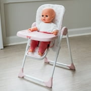 Hopscotch Lane My Baby Doll's Premium High Chair, Baby Doll Accessory, Children Ages 2+