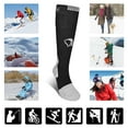 thumbnail image 4 of Rechargeabel Electric Heated Socks ,7.4V Battery Powered Heating Hosiery For Men and Women, Riding Motorcycle and Bicycle Camping Hiking Fishing Skiing In Cold Winter Thermal sock, 4 of 9