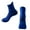 Blue, variant on Men Women Marathon Running Socks, Mid-Calf Breathable Athletic Gym Fitness Socks with Arch Support and Sole Massage for Sports
