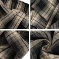 thumbnail image 4 of Vintage Plaid Asymmetrical Skirt | High-Waist Slim Fit | Trendy & Chic Must-Have, 4 of 5