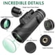 thumbnail image 2 of Monocular Telescope High Power 4060 Compact Portable Monoculars Scope with Phone Clip&Tripod for Smartphone Bird Watching Hunting Hiking Fishing Outdo, 2 of 5