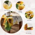 thumbnail image 5 of Sunflower Farmhouse Table Cloth Waterproof Tablecloths, Spring Summer Vintage Floral Bee Tablecloth Dining Table Cover for Kitchen Party Tabletop Outdoor, Rectangle Tablecloth 52x70 Inch, 5 of 9
