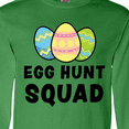 thumbnail image 4 of Inktastic Egg Hunt Squad with Easter Eggs Long Sleeve T-Shirt, 4 of 5