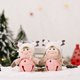 thumbnail image 4 of Merry Christmas Ornament Jingle Bells Dolls Christmas Tree Decoration Pendants DIY Crafts Handwork Accessories Kids Gifts 2021, 4 of 5