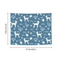 thumbnail image 4 of Cartoon Cute Poodle Dog Tapestry for Bedroom - Tapestry Wall Hanging Wall Tapestry for Dorm Wall Decor Home Decoration , Aesthetic Funny Tapestry 29 x 37in, 4 of 5