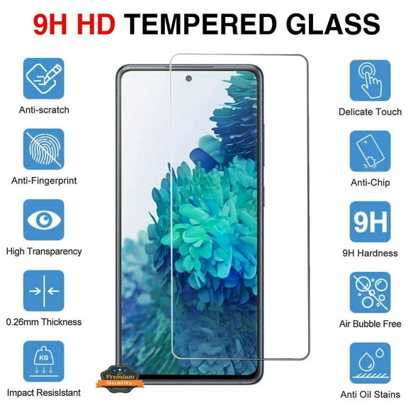 XPM for TCL K32 5G Screen Protector Tempered Glass Film, Scratch Resistant Easy Install for HD Display Protection Cover for TCL K32 5G (Clear)