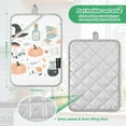 thumbnail image 6 of Yayeee Pot Holders Kitchen Heat Resistant with Pocket 7"x9.8" Cotton Oven Cooking Hot Pads, Halloween Pumpkin, 6 of 7