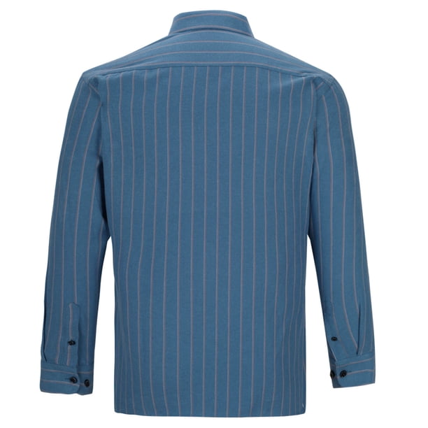 pinstripe dress shirts Turnbull & Asser Blue Wide Pinstripe Mayfair Shirt