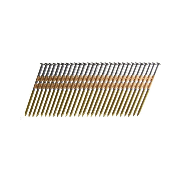 B And C Eagle 312X131Hd/22B 3-1/2 In. X .131 Full Round Head Hot Dipped Galvanized Smooth Plastic Collated Framing Nails, 500/box