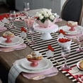 thumbnail image 4 of Valentines Day Table Runner 13x72 Inches Gnomes Heart Farmhouse Indoor Holiday Love Theme Decor, 4 of 5
