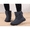 Blue, variant on Women's Winter Boots - Fluffy Lined Waterproof Anti-Slip for Cold Weather