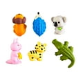 Pen + Gear Eraser Pals, Safari Theme, 25 Pack, Multicolor