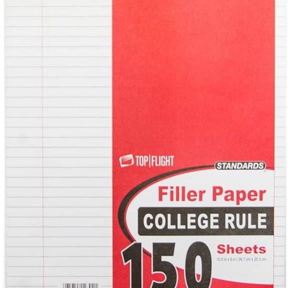 Filling paper, university rules