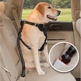 thumbnail image 1 of Adjustable Dog Seat Belt For Car, Nylon Dog Car Safety Leash Harness, Dog Restraints Vehicle Seatbelts, 1 of 5