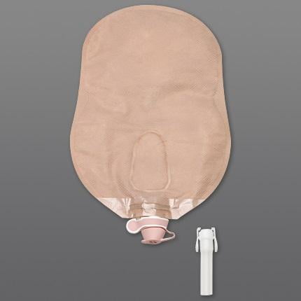 - Hollister Two Piece Urostomy Pouches, Transparent, 57MM,2.25