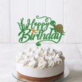 thumbnail image 3 of Decoración para pastel con tortuga marina Qertesl Feliz Cumpleaños, 3 of 6