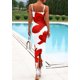 thumbnail image 5 of Vestido PRETTYGARDEN 2025 Floral Maxi con Tirantes Finos Blanco M, 5 of 8