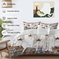 thumbnail image 4 of Farmhouse Bedding 3 Piece Duvet Cover Set Queen Size, Western Texas Star American Country Berry Soft Microfiber Comforter Cover with Zipper Closure & Pillowcases, Wrinkle & FadeResistant Quilt Cover, 4 of 9