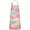 Colorful Cloud Star, variant on Colorful Rainbow Tie Dye Spiral Pattern Apron-Garden Aprons for Women with Pockets-Cotton Linen Waterproof Kitchen Cooking Gardening Aprons Adjustable for Kitchen,Cooking,BBQ and Salon 33x27 Inch