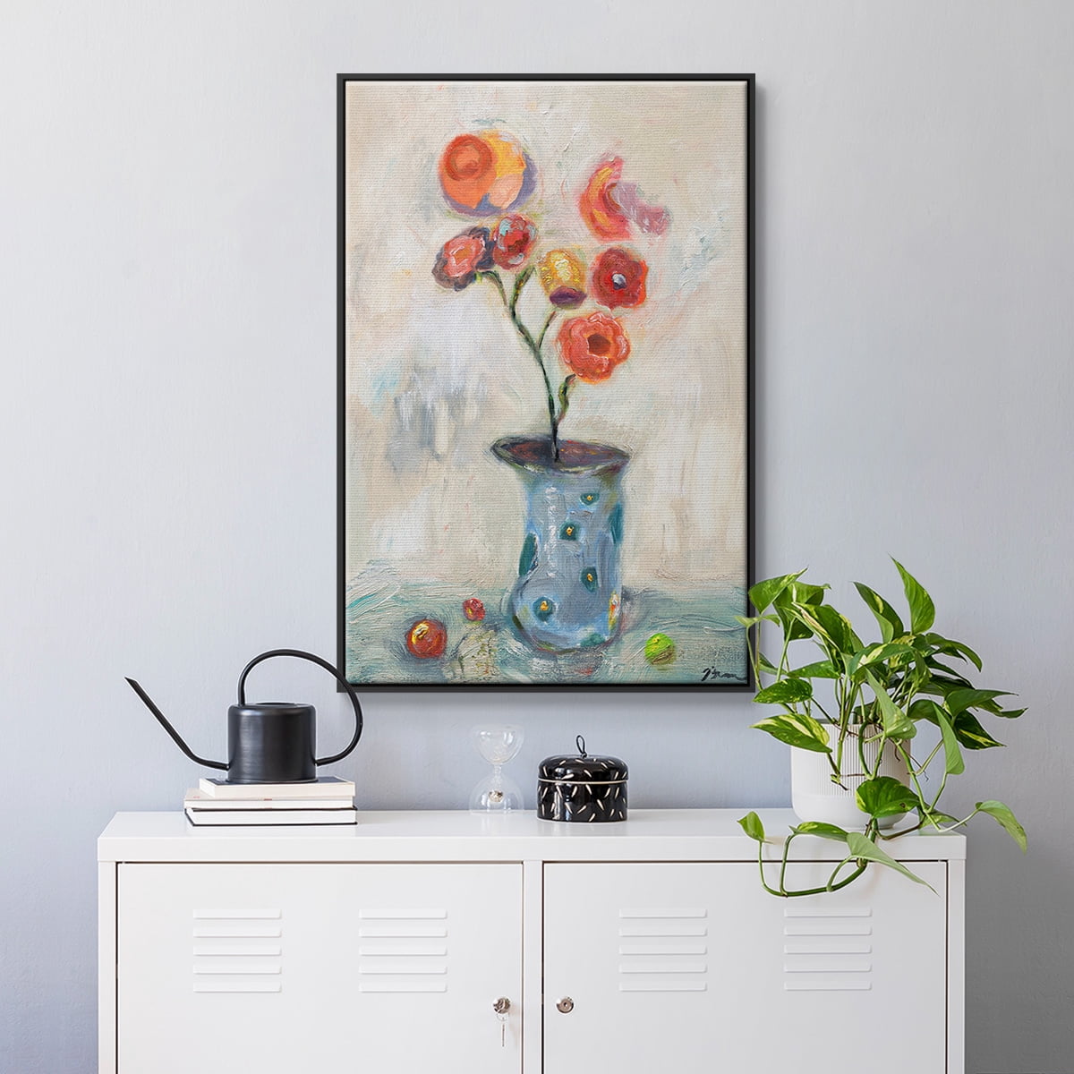 Fruit of Life Framed Premium Gallery Wrapped Canvas - Ready to Hang