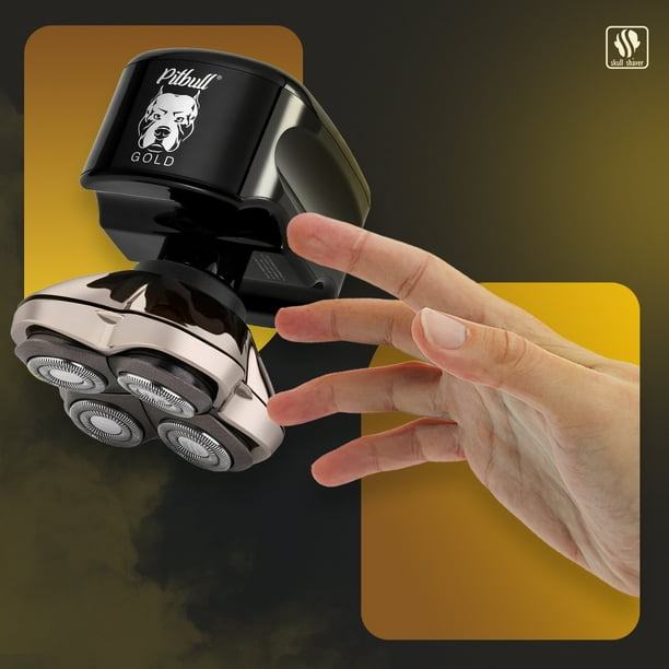【新品未開封即日発送】Skull Shaver Pitbull Gold PRO Pitbull Gold PRO Head and Face Shaver | USB charging cable