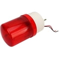 thumbnail image 2 of HUGFEGWE LED Rotating Strobe 120dB Sound Alarm Light for Industry Security IP54 ABS Outdoor (12V) CJB91-50419, 2 of 8