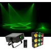 Chauvet DJ CORE 3x3 COB LED Pixel Mapping+Linear Wash Panel Stage Light+Laser