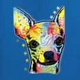 thumbnail image 5 of Wild Bobby Dean Russo Colorful Chihuahua Dog Lover Women Graphic Long Sleeve Tee, Royal, Small, 5 of 5