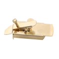 thumbnail image 1 of Guía de costura para máquina de coser, herramienta accesorio dorada para pie de acolchado, guía de dobladillo profesional, dispositivo antirizado para, 1 of 8