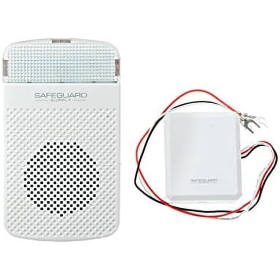 Doorbell Extender, Plug In Doorbell Wireless Kit, 3/4 Mile Range 433MHz, Convert Your Existing Hard Wired Doorbell Into A Wireless Door Bell with Plug In Chimes, 95 Db$$Tools & Hardware Other