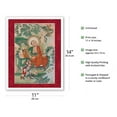 thumbnail image 2 of Vanavasin the Elder - One of the Sixteen Great Arhats (Buddhist Elders) - Vintage Tibetan Thangka Buddhist Painting - Tibet, 19th Century - Fine Art Matte Paper Print (Unframed) 11x14in, 2 of 4