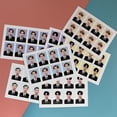 thumbnail image 3 of BTS Uniforme Foto ID De Una Pulgada Pasaporte SUGA JIMINBTS Documento 3,3cm, 3 of 4