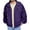 Dark Purple, variant on Men's UPF 50+ Sun Protection Jacket, Lightweight Hooded Windbreaker with Zip Pockets, Breathable Outdoor Performance Gear for Fishing, Hiking, Running