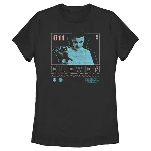 Netflix Women's Stranger Things Eleven Boxed Up Graphic T-Shirt