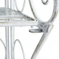 thumbnail image 3 of heather ann creations w190936-awht kitchen corner bakers rack, antique white, 3 of 5