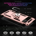 thumbnail image 5 of SaniMore Tri-layer Case for Google Pixel 8 Pro 6.7" 2023, 360° Rotating Holder/Kickstand Rugged PC Back + TPU Bumper Magnetic Car Mount Anti-fingerprint Anti-fall Heavy Duty Protective Case, Pink, 5 of 7