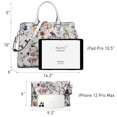 thumbnail image 6 of Dasein Women Handbags Fashion Satchel Purses Top Handle Tote Work Bags Shoulder Bags with Matching Clutch, 6 of 8