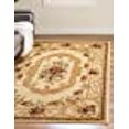 thumbnail image 3 of Unique Loom Versailles Medallion Motif Rug 10' x 13' Rectangle Ivory/Tan, 3 of 10