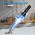 thumbnail image 3 of YURIKO Handheld Cordless Vacuum Cleaner, Lightweight Powerful Suction for Car Pet Home Cleaning, 3 of 8