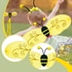 thumbnail image 4 of Disfraz de abeja con alas para niños, ideal para fiestas temáticas de presentaciones escénicas. y varita para la diadema, 4 of 6