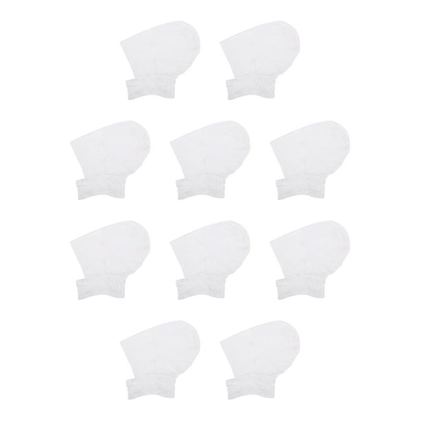 Minnieouse Gorro Hijab de fibra con amplio espacio para el pelo, turbante musulmán transpirable y que absorbe el sudor, color blanco Blanco 10Conjunto