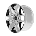 thumbnail image 3 of Carroll Shelby Wheels CS45 - 20 x 9 in. - 12mm Offset - Chrome Powder with Black Inserts Fits select: 2005-2020 FORD F150, 2021 FORD F150 SUPER CAB, 3 of 10