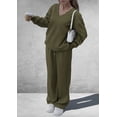 thumbnail image 3 of Conjunto Casual de Dos Piezas PRETTYGARDEN Verde Militar XL, 3 of 6