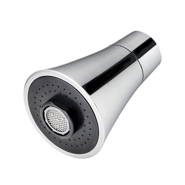 Burbuja De Agua Giratoria Grifo Giratorio De Agua Plateada Grifo De Aireador De Grifo De 360 Grados Cabezal De Rociador Extensor De Grifo De Cocina Para Baño Cocina Monstrate HA026600-01